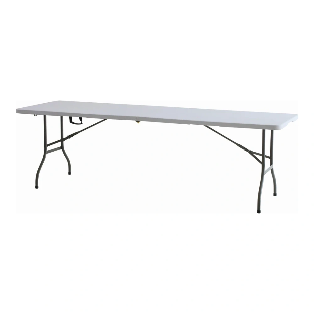 MESA PLEGABLE UNIQUE RECTANGULAR P/ 10 PERSONAS DE 2.40 MTS MPRB240