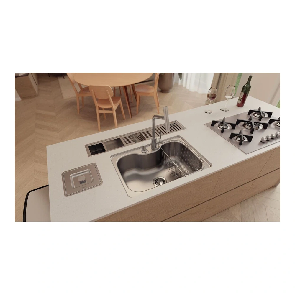FREG EMP INOX MORG 60FX UND CON ACCES TRAMONTINA T938063 5