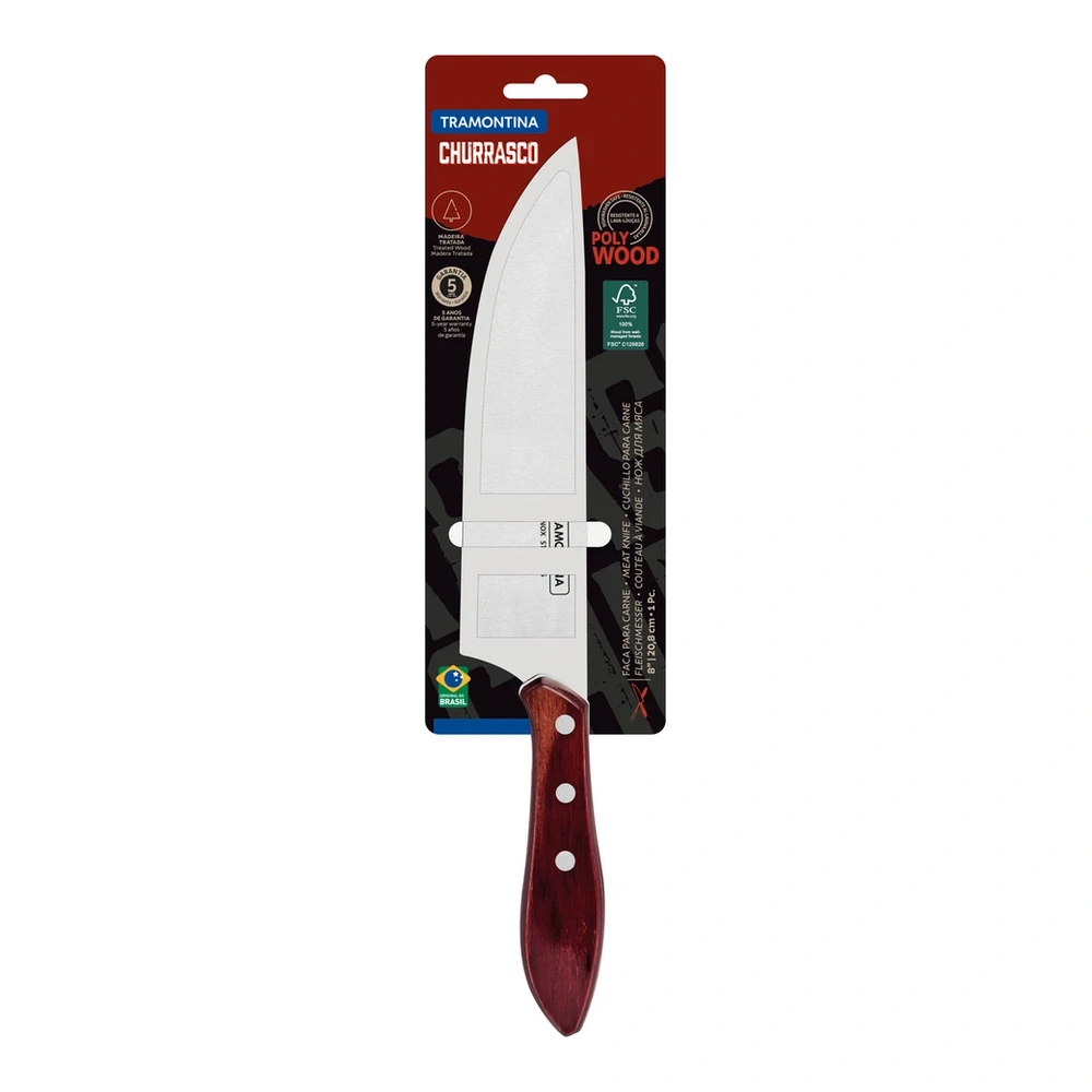 CUCHILLO COCINA 8 POLYOOD TRAMONTINA T21191 5