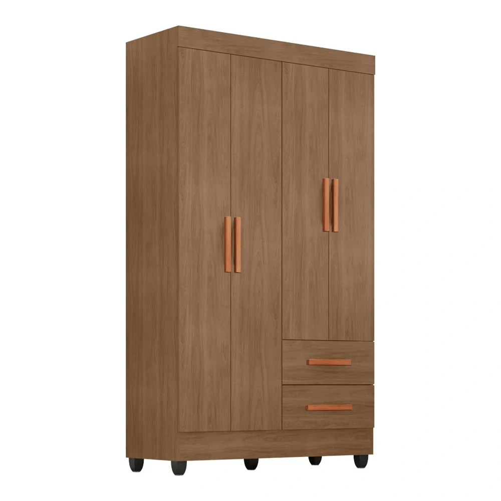 Ropero Unanime Alpes 4 Puertas Carvalho Oak