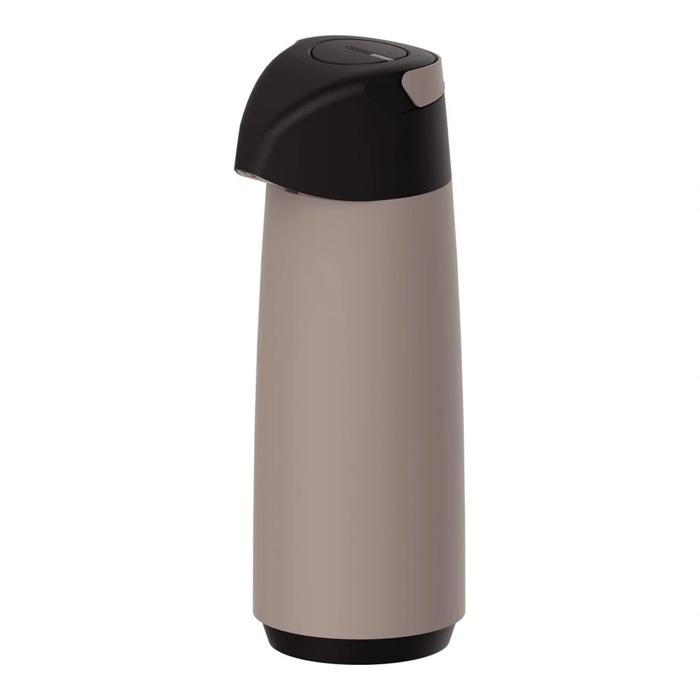 TERMO CON SIFON 1,80LT  - BEIGE/NEGRO TRAMONTINA T616398 2