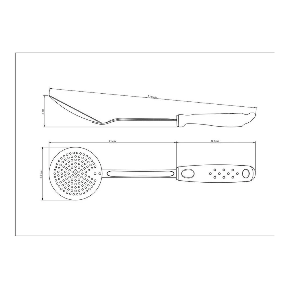 ESPUMADERA UTILITA TRAMONTINA T256520 5