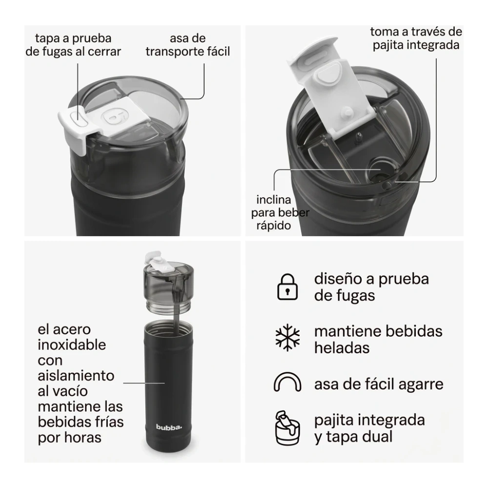 BOTELLA BUBBA DUALSIP DE 710ML OFFICE SIREN 4