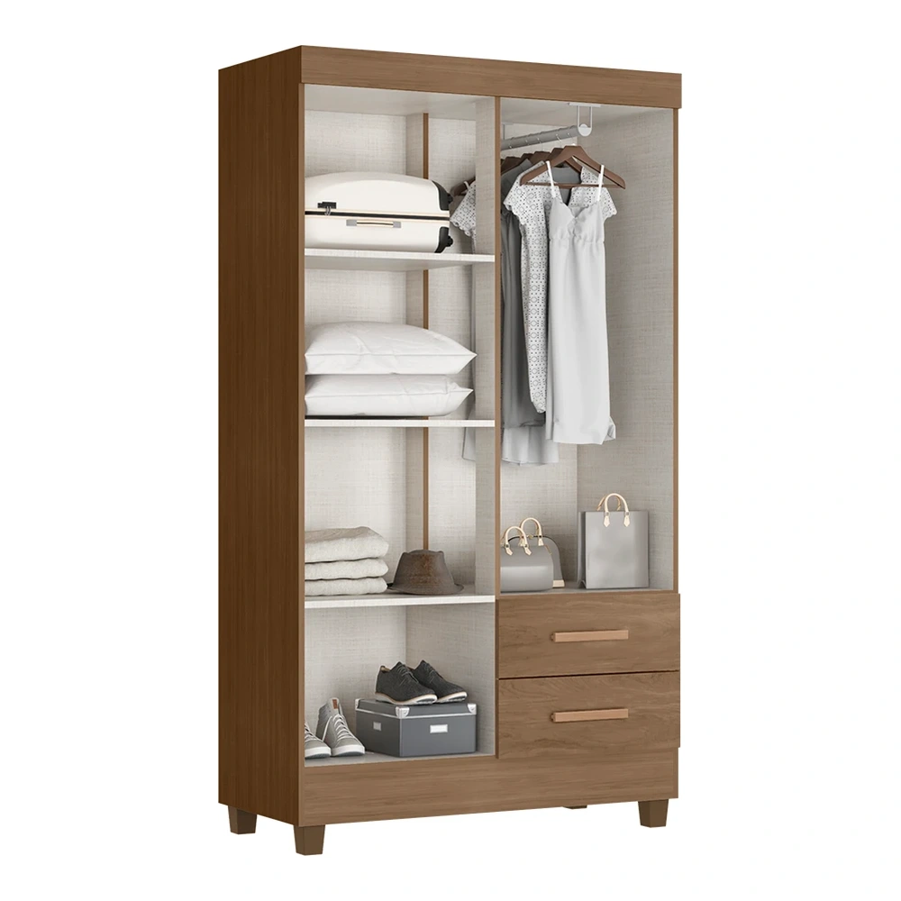 Ropero Unanime Alpes 4 Puertas Carvalho Oak 2