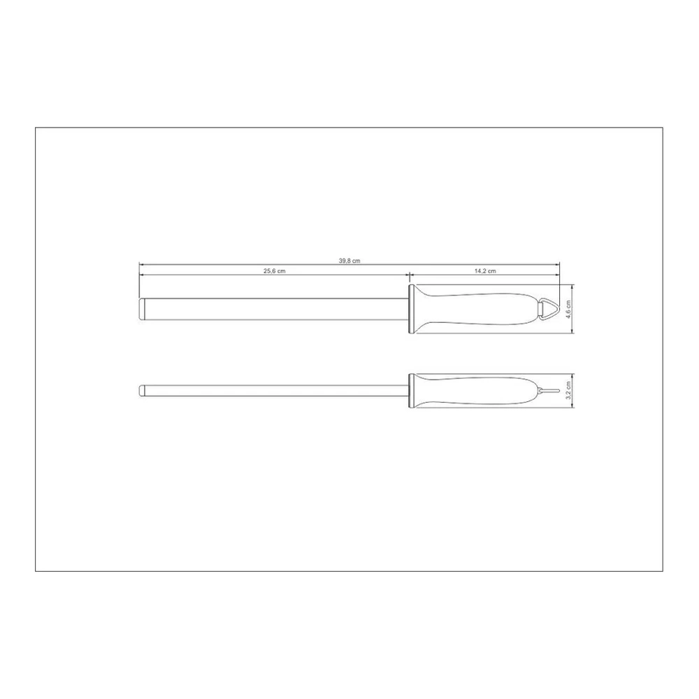 AFILADOR DIAMARILLOANTADO 10 PROFIO TRAMONTINA T24032 5