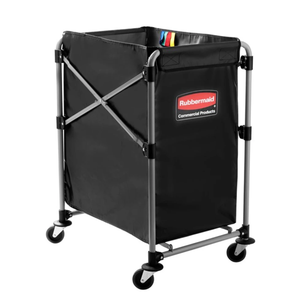 CARRO PLEGABLE RUBBERMAID X-TRA CARRO CON BOLSA NEGRO