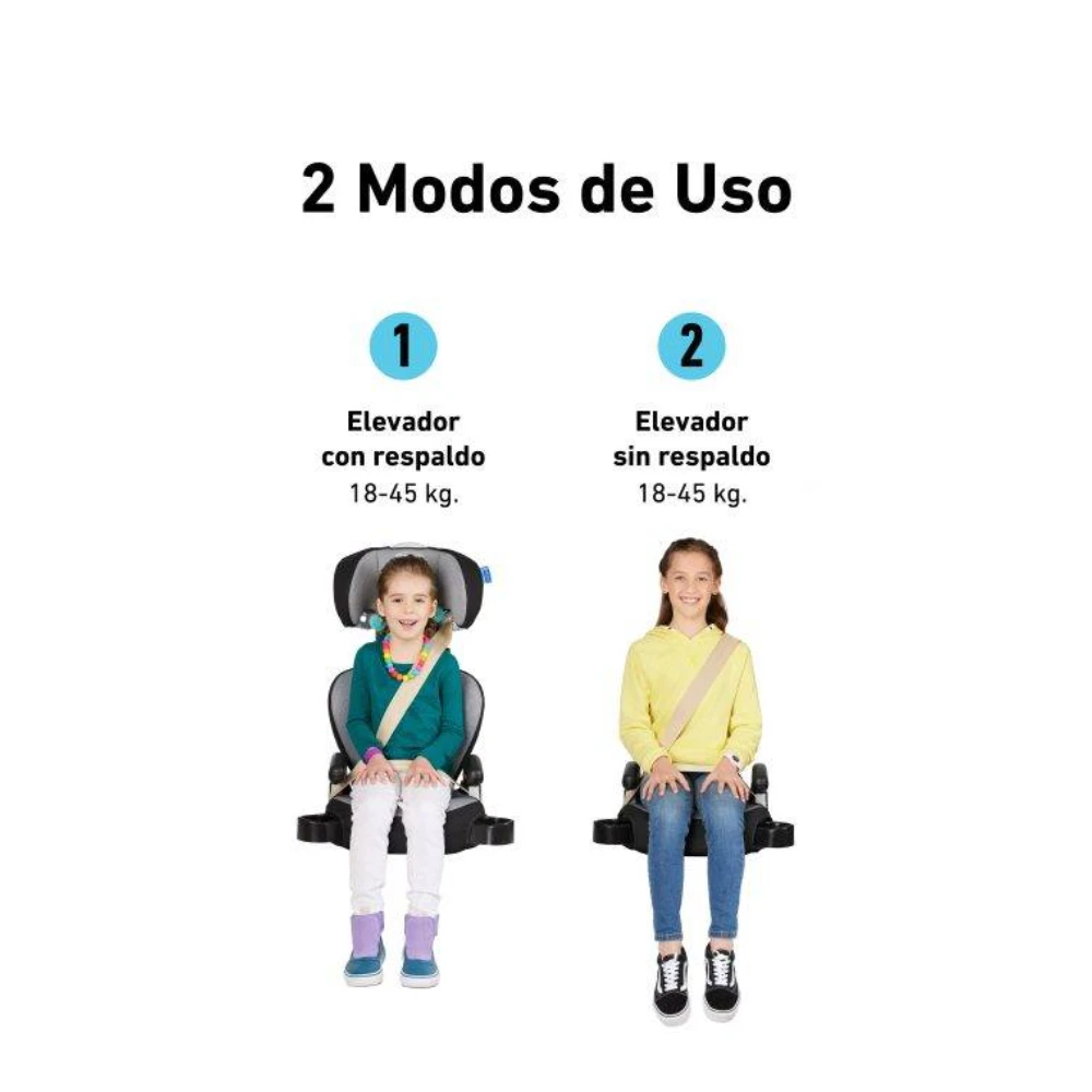 CAR SEAT GRACO ELEVADOR CON RESPALDO TURBOBOOSTER 2.0 - DECLAN 4