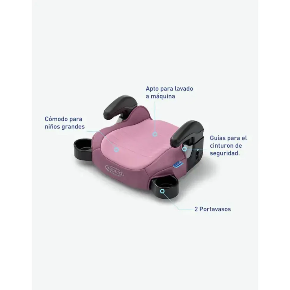 CAR SEAT GRACO ELEVADOR SIN RESPALDO TURBOBOOSTER 2.0 - ANNA 3