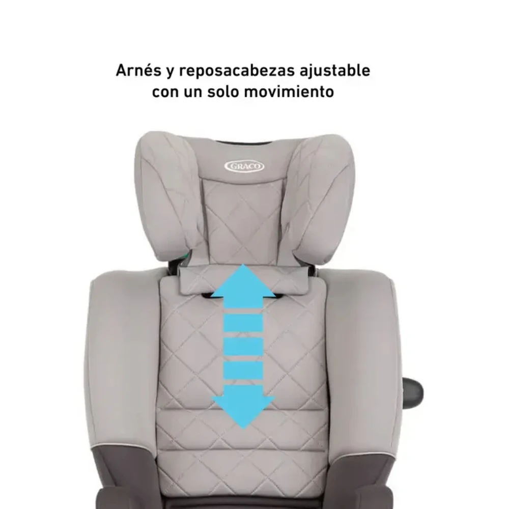 CAR SEAT GRACO SLIMFIT™ R129 2-EN-1 - IRON 3