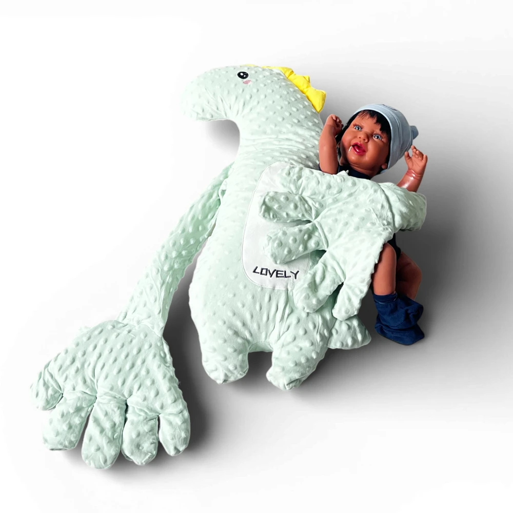 ALMOHADA PELUCHE PARA BEBÉ CON CONTROL VERDE 2