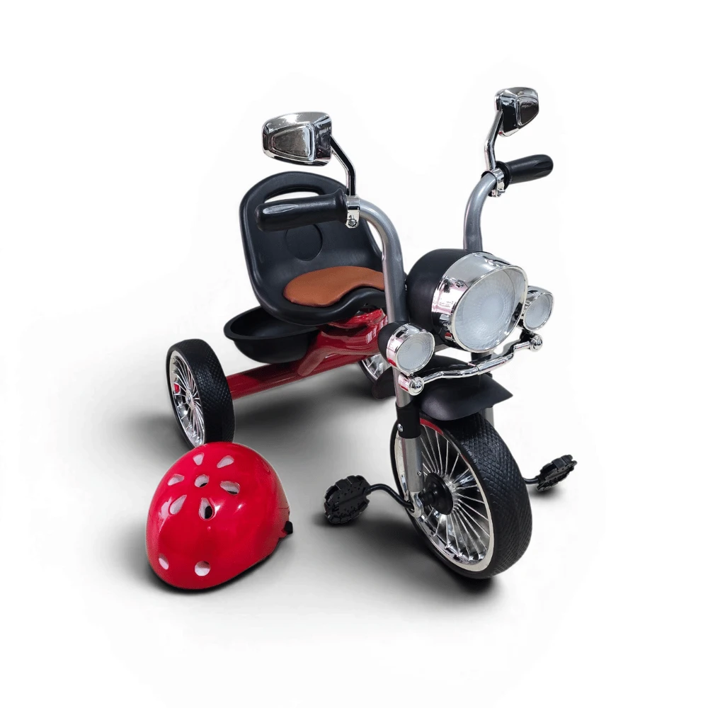 TRICICLO METALICO ROJO TR-13