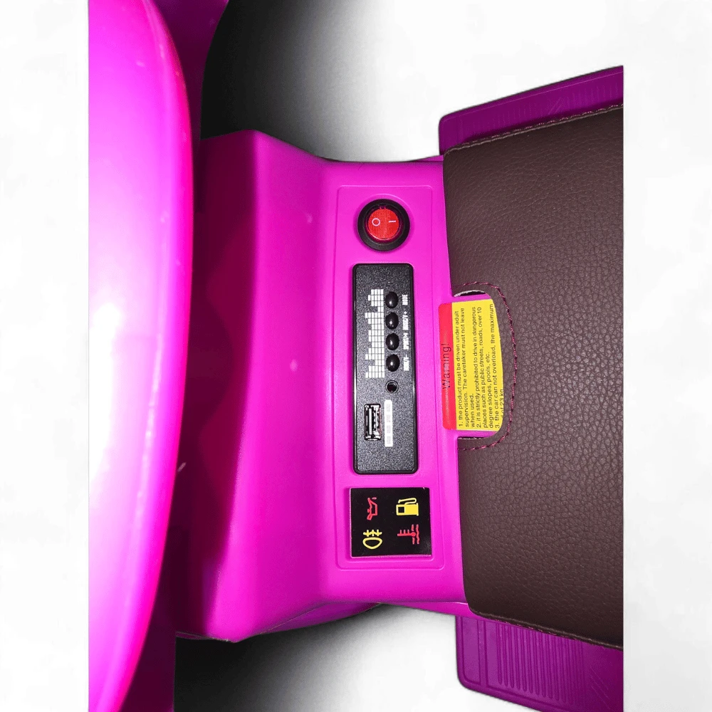 BUGGY MUSICAL RS SPORT BG-8213 TURQUESA FUCIA LED USB EMPUJADOR 4
