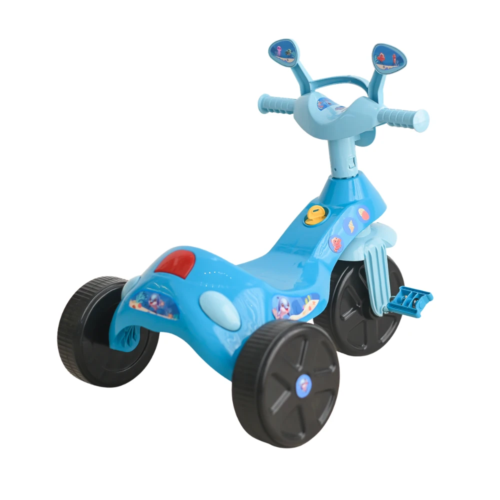 TRICICLO BIEMME DELFIN HASTA 20 KG CELESTE 3