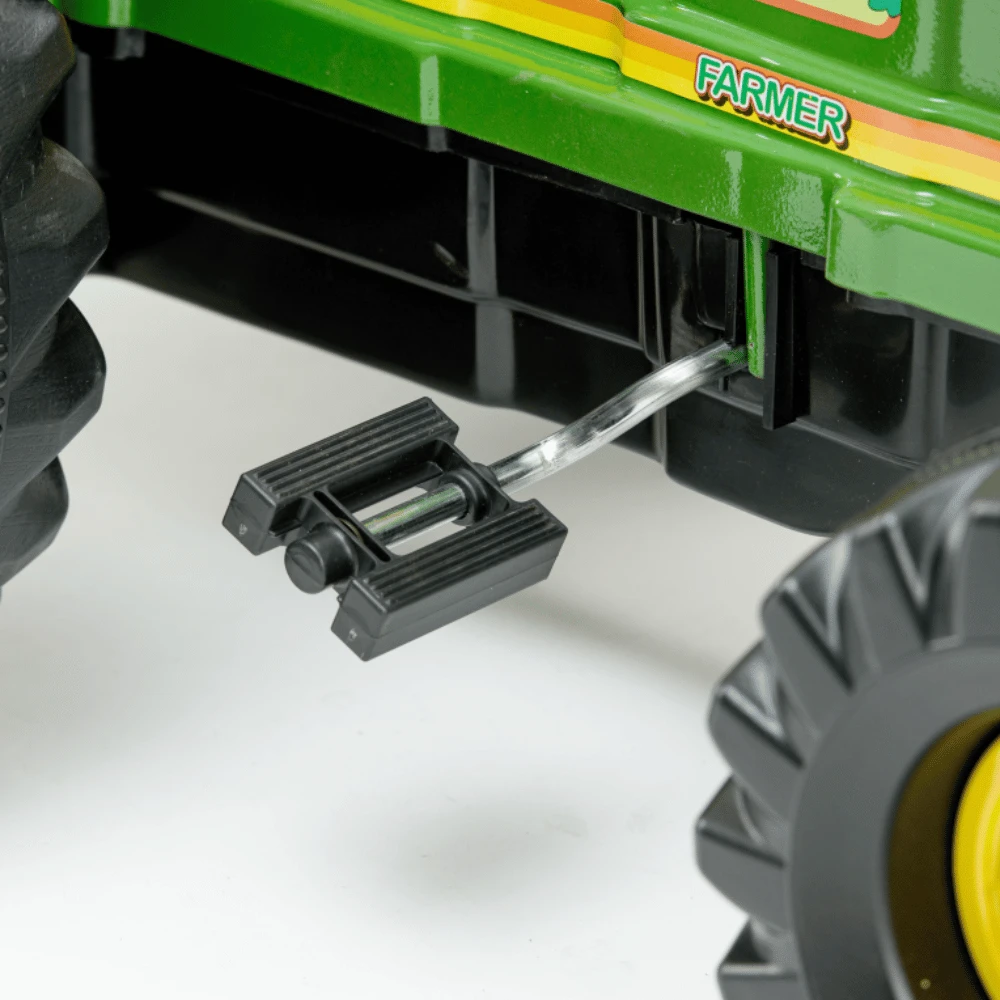 TRACTOR BIEMME A PEDAL C/PALA FARMER HASTA 35 KG VERDE 3