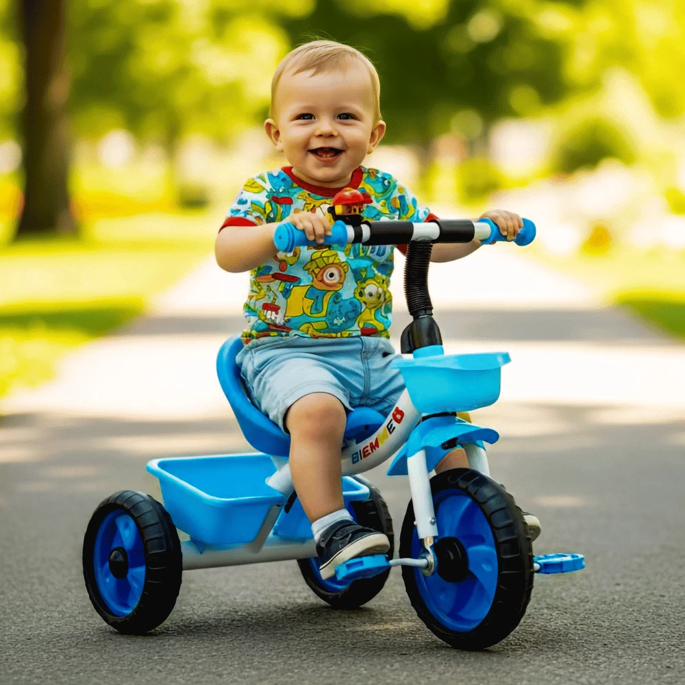 TRICICLO BIEMME TRIKE AZUL HASTA 20 KG 3