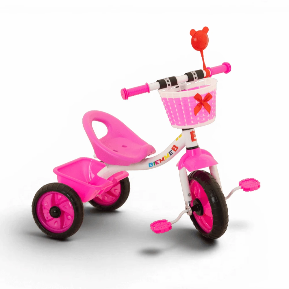 TRICICLO BIEMME TRIKE ROSA HASTA 20 KG