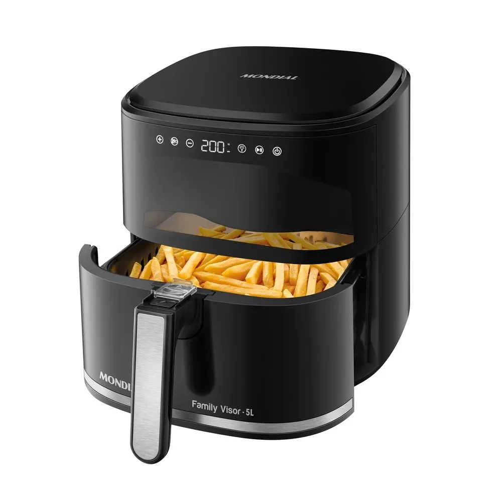 AIR FRYER MONDIAL FAMILY - 5L DIGITAL VISOR