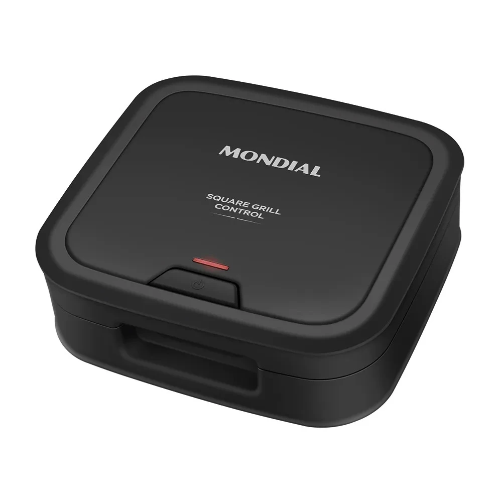GRILL & SANDWICHERA MONDIAL SQ-02 SQUARE CONTROL 3EN1 (SANDWICHERA, GRILL, CHAPA)