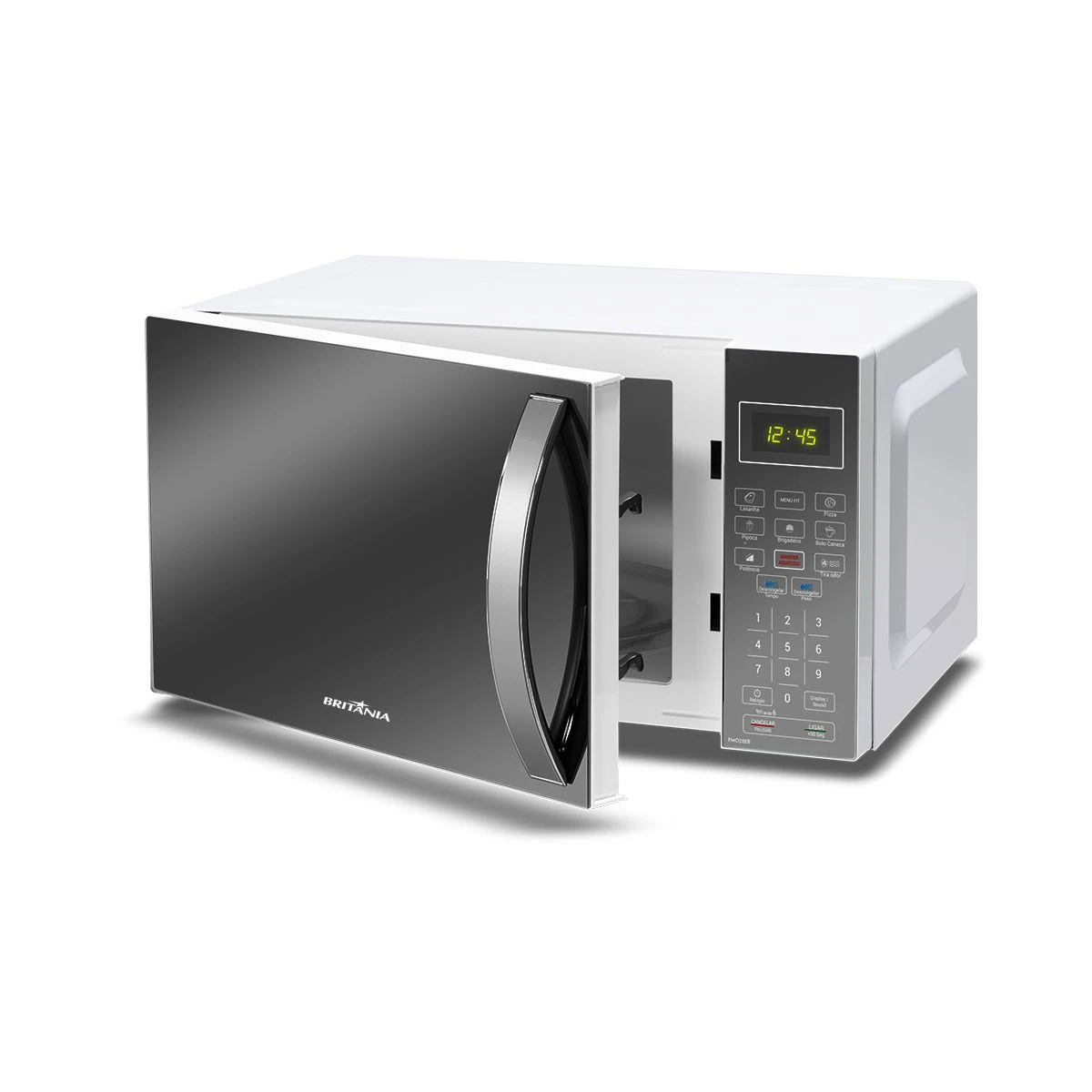 MICROONDAS BRITANIA PMO28 28L ESPEJADO - 220V 2