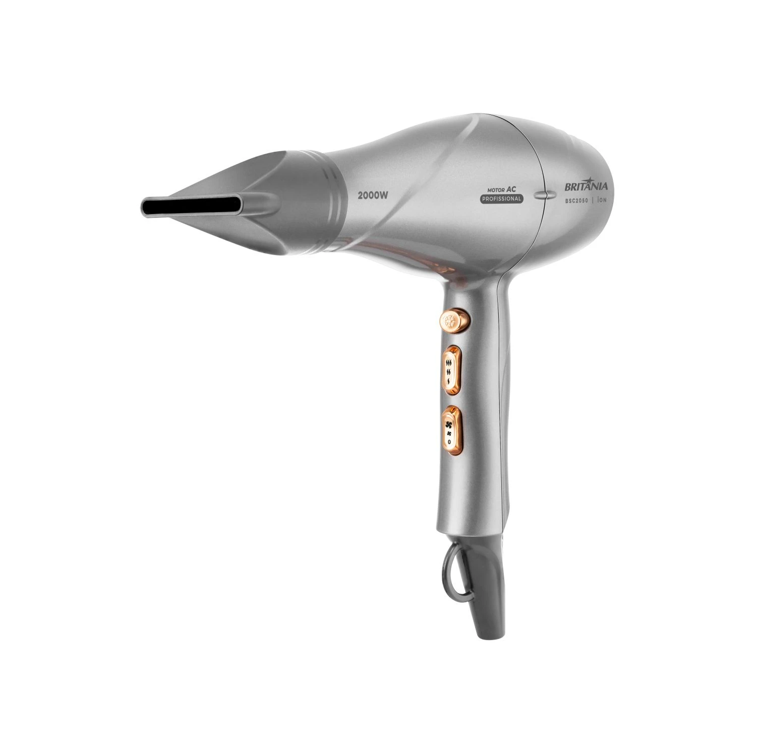 SECADOR DE PELO BRITANIA BSC2050 MOTOR AC PROFESIONAL 2000W 2