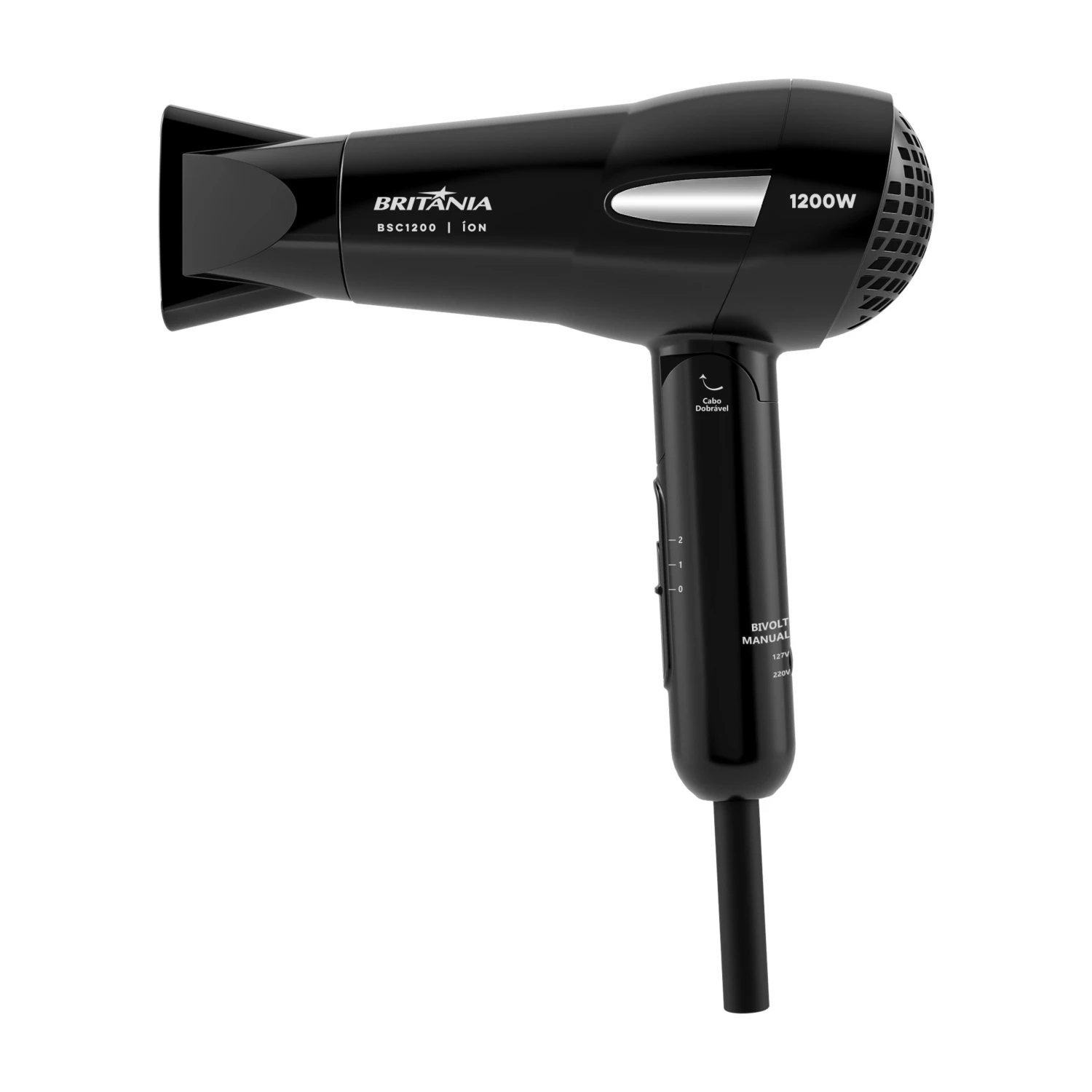 SECADOR DE PELO BRITANIA BSC1200 BIVOLT