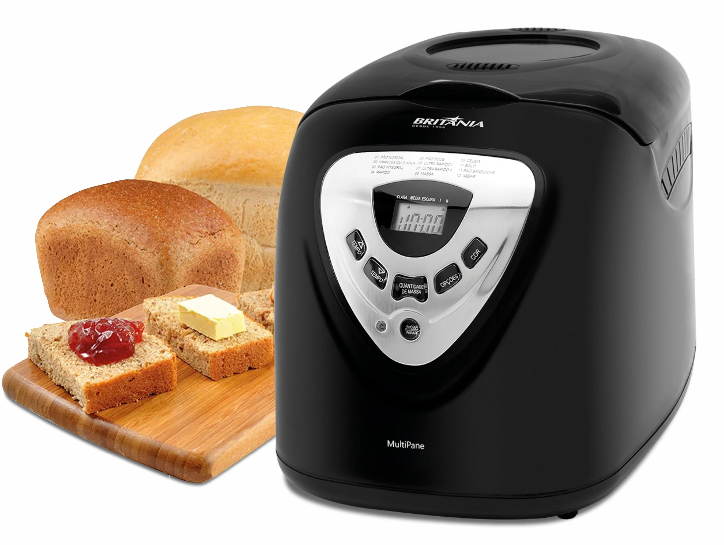 PANIFICADORA BRITANIA MULTIPANE NEGRO - 220V 2