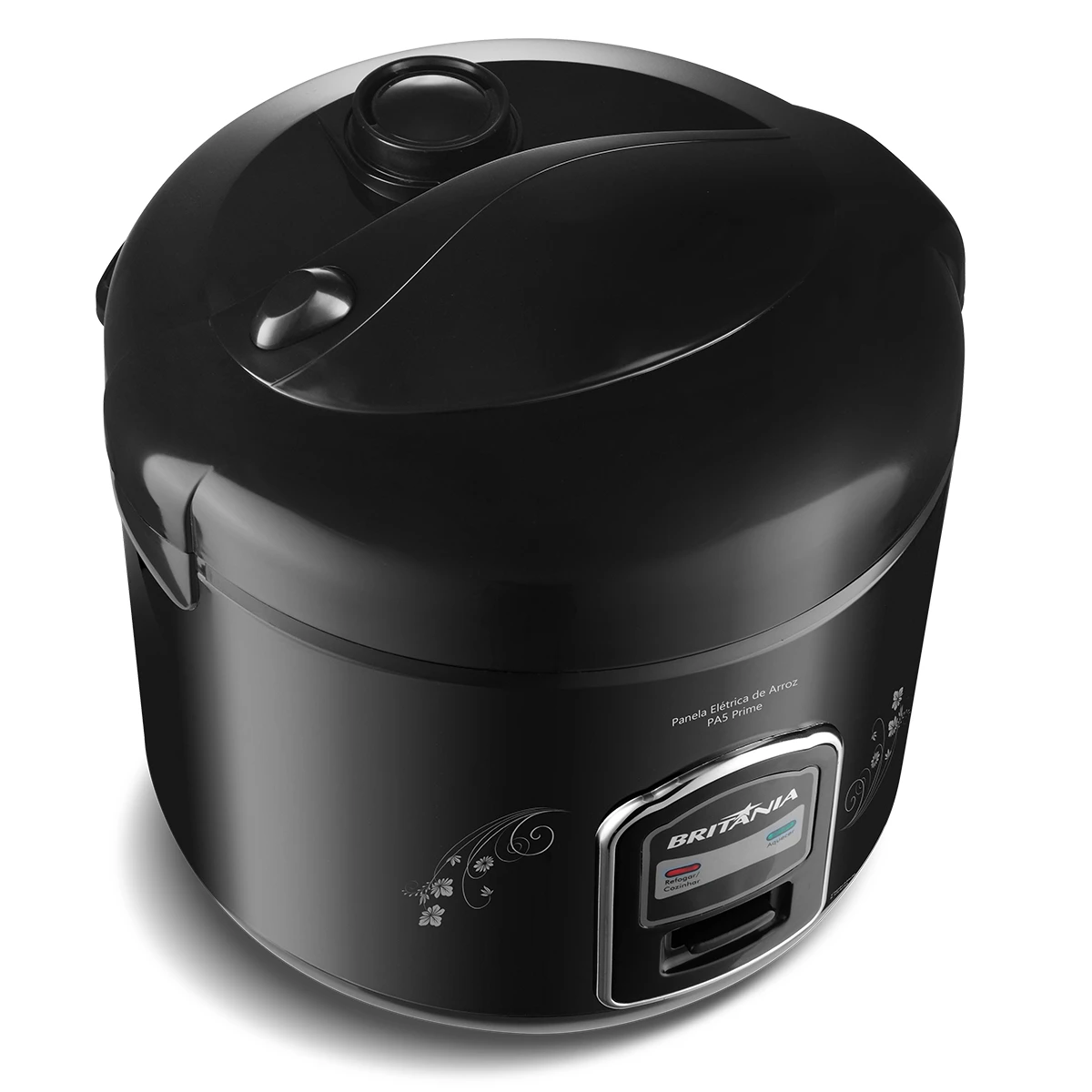 OLLA ARROCERA BRITANIA PA5 NEGRO 5 TAZAS - 220V 3