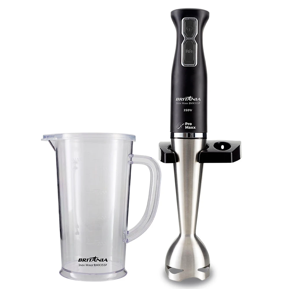 MIXER BRITANIA BMX355P 350W INOX - 220V 3