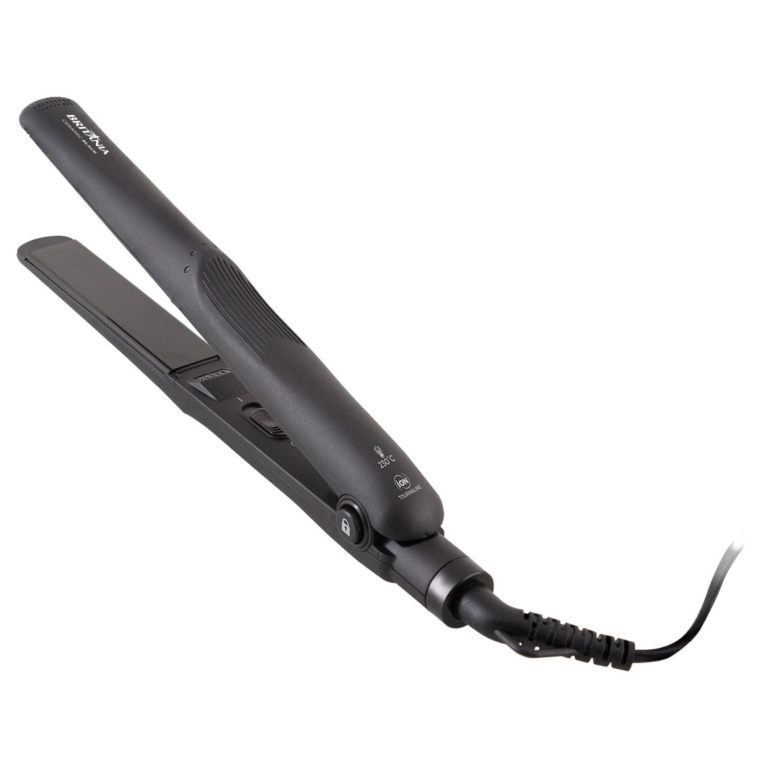 PLANCHITA BRITANIA PPR08 CERAMIC BLACK - BIVOLT