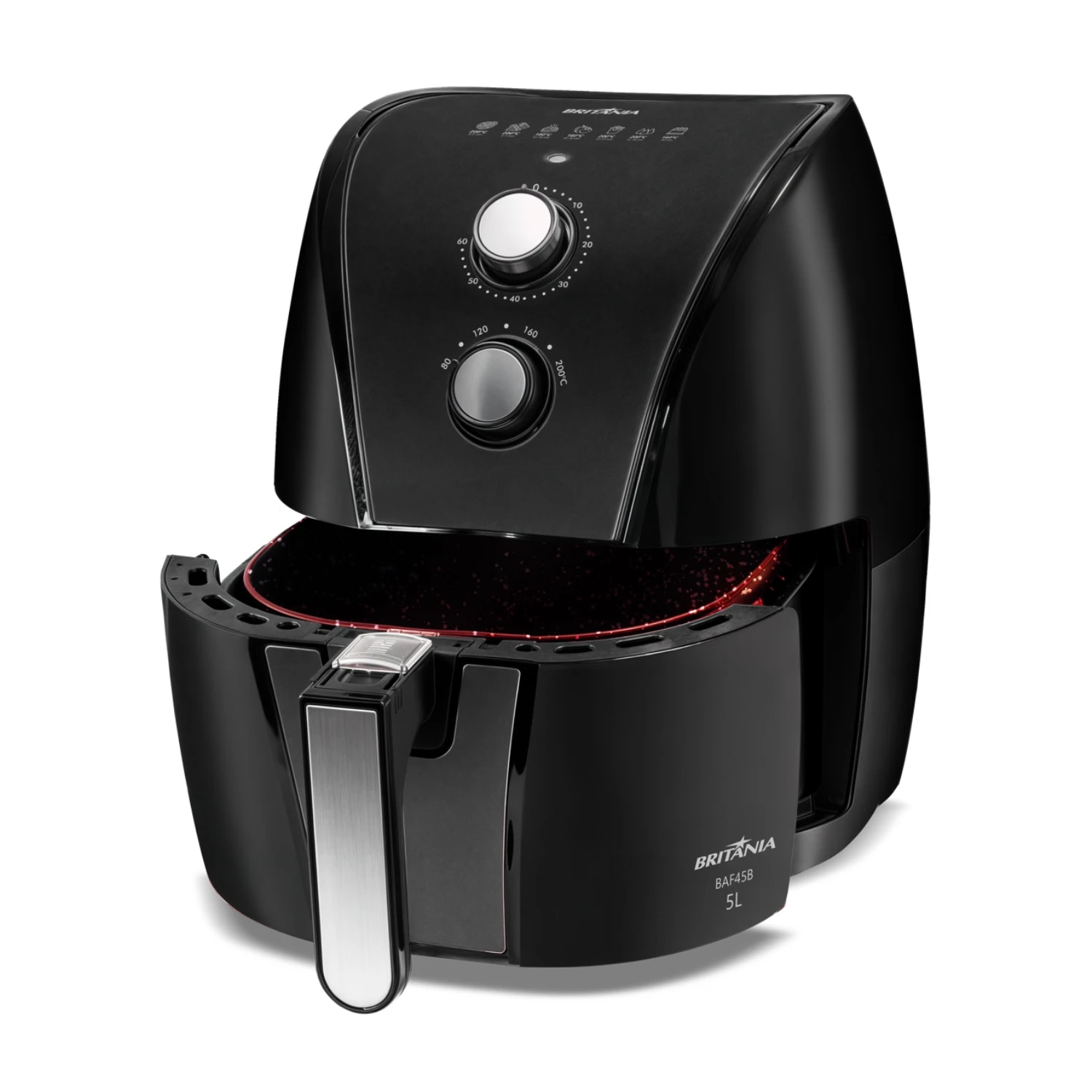 FREIDORA AIR FRYER BRITANIA BAF45B 5L - 220V 2
