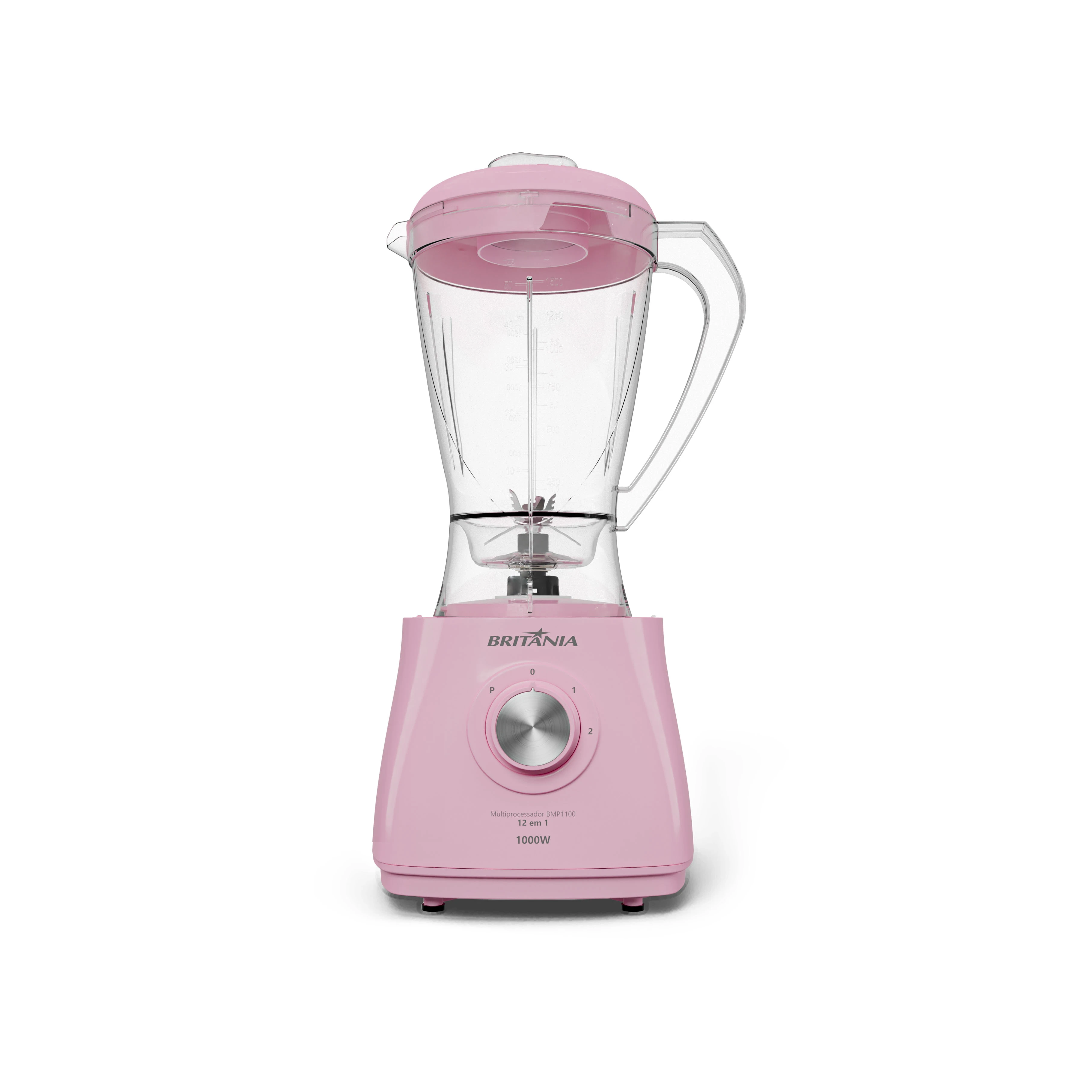 MULTIPROCESADOR BRITANIA  BMP1100RS ROSA - 220V 2