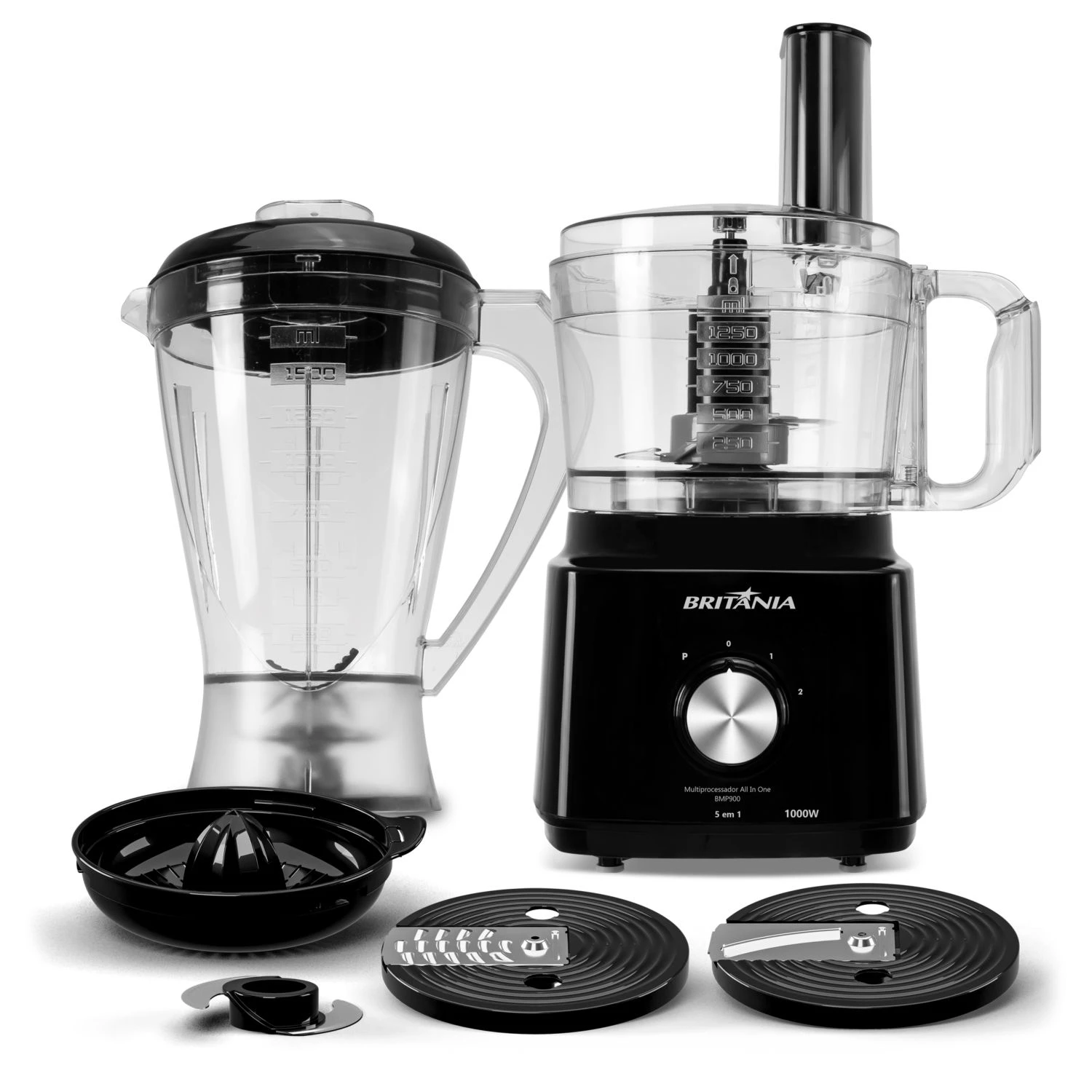 MULTIPROCESADOR BRITANIA BMP900 NEGRA - 220V