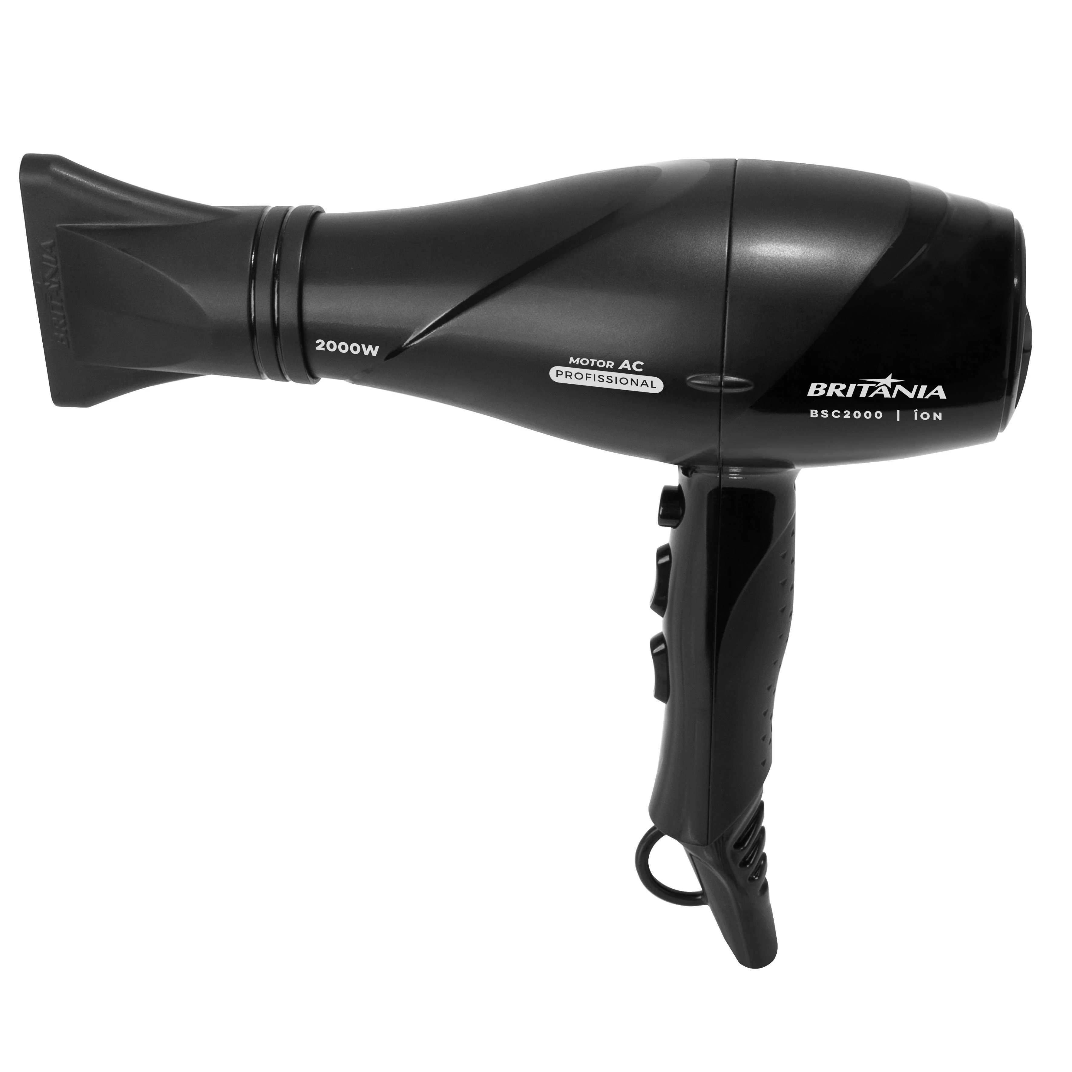 SECADOR DE PELO BRITANIA BSC2000 MOTOR AC PROFESIONAL - 220V 2