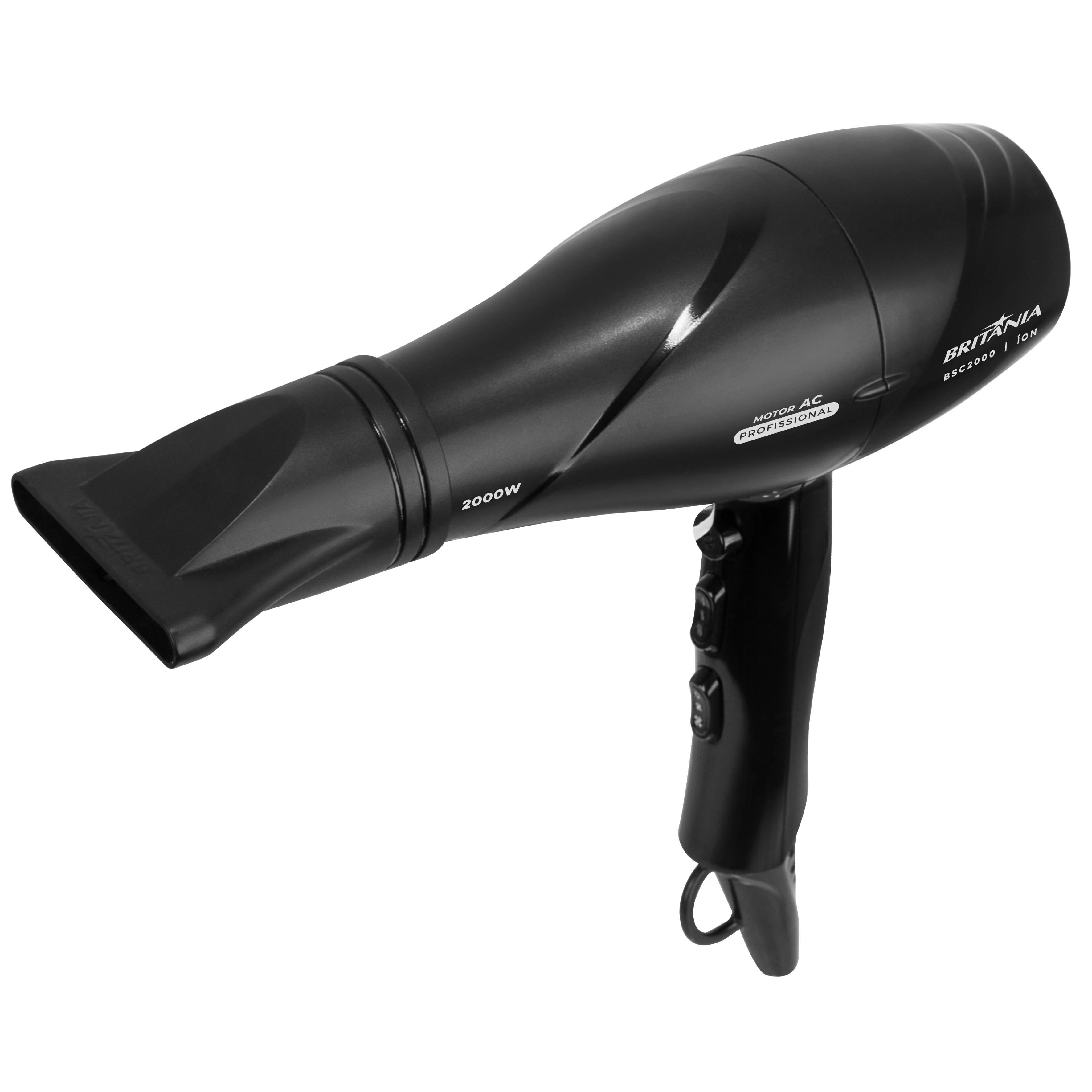 SECADOR DE PELO BRITANIA BSC2000 MOTOR AC PROFESIONAL - 220V 3