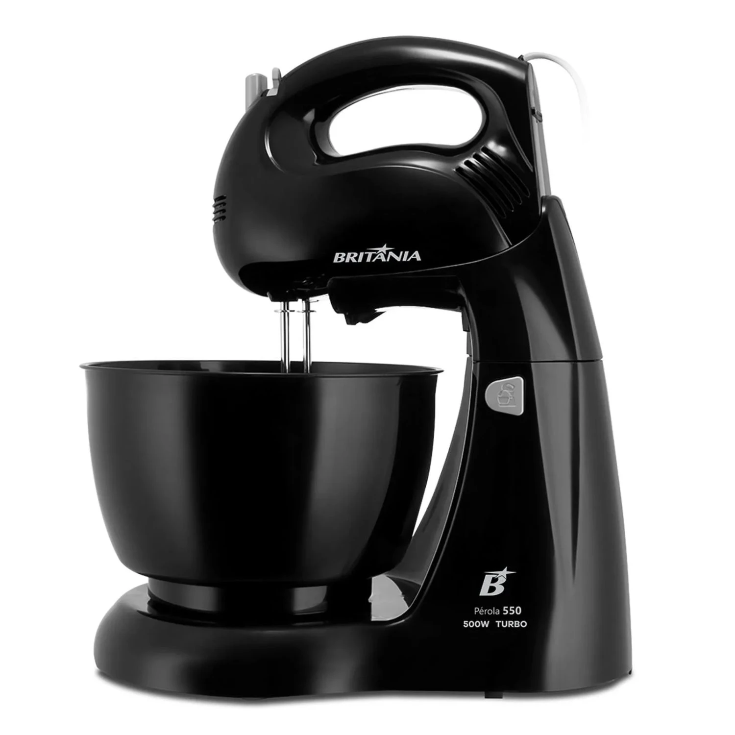 BATIDORA BRITANIA PEROLA 550 500W NEGRA- 220V 2