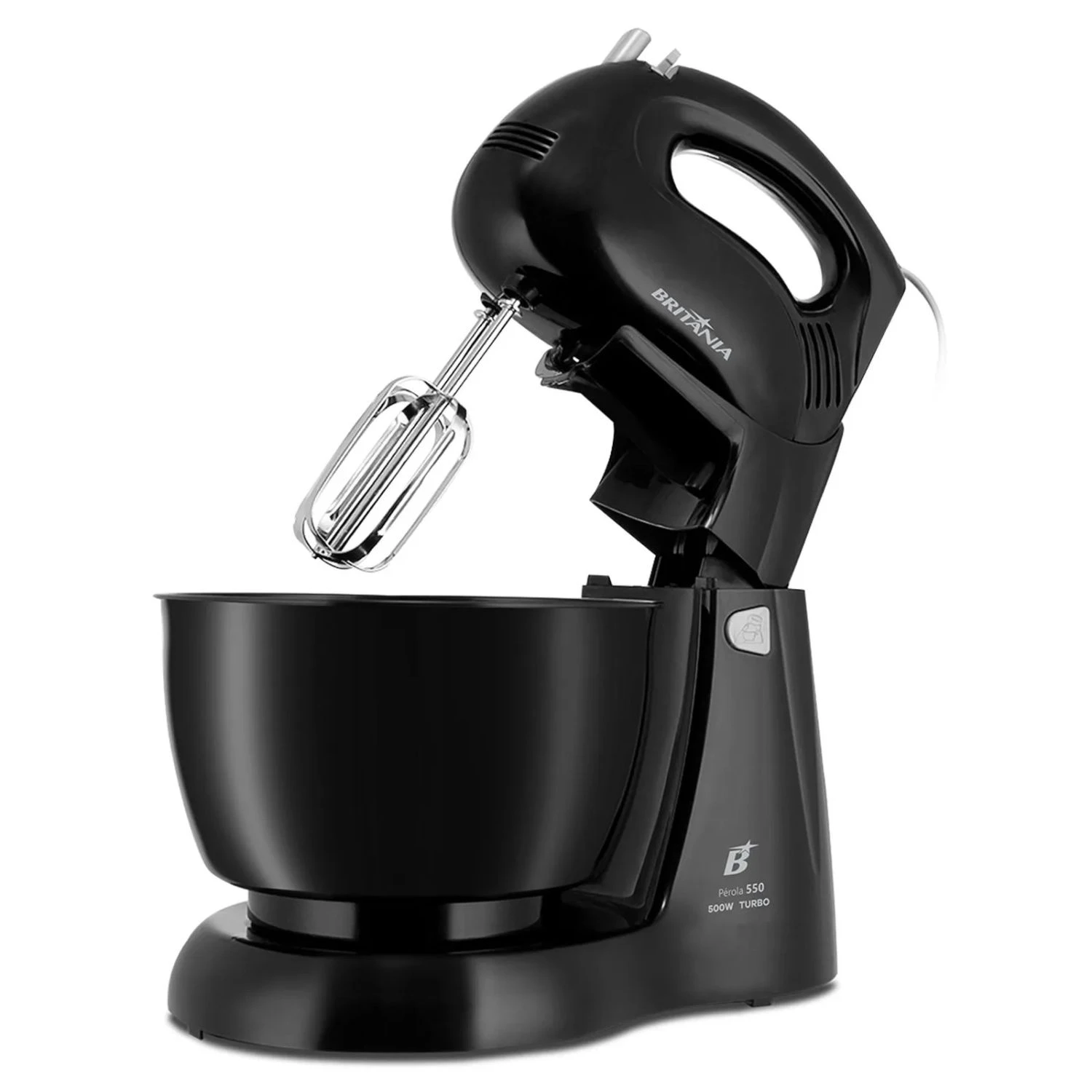 BATIDORA BRITANIA PEROLA 550 500W NEGRA- 220V 3